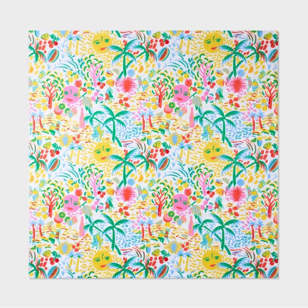 Roller Rabbit x Target Vacation Reversible Two Person Beach Towel